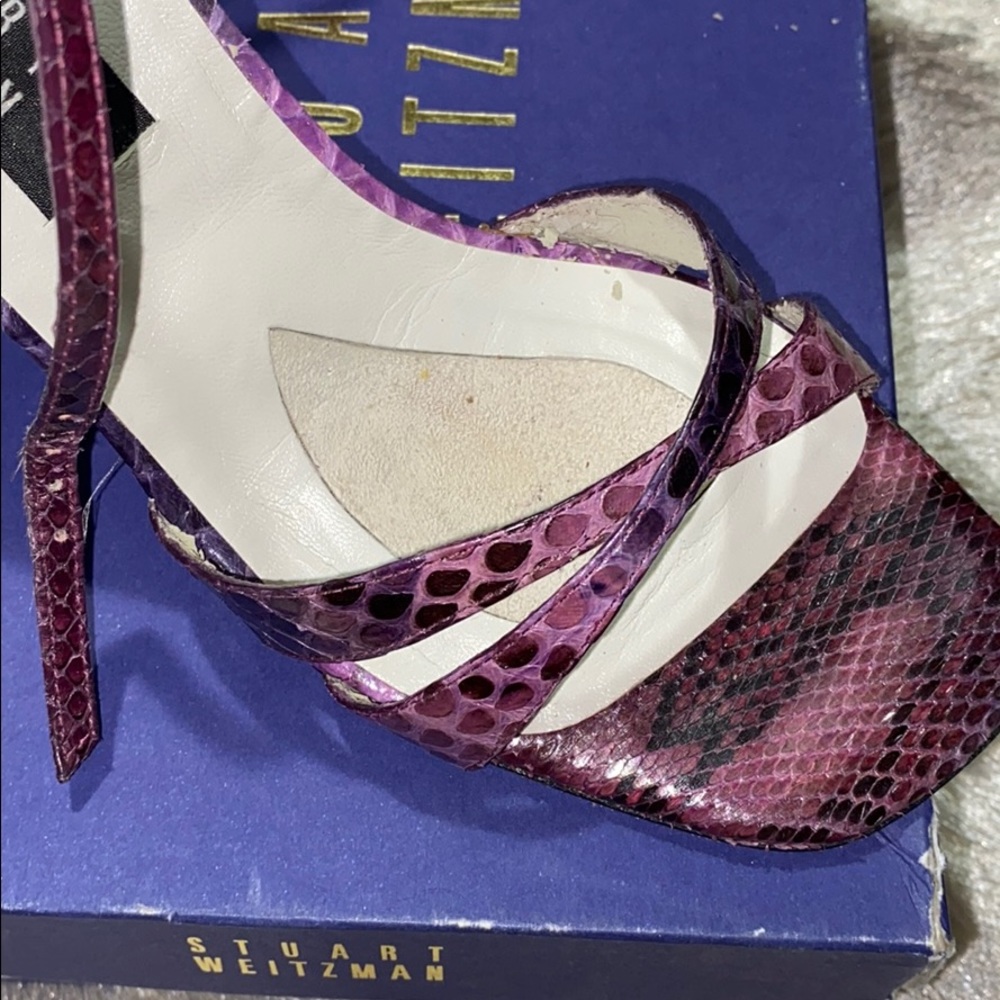 Stuart Weitzman Open Toe Heels - image 5